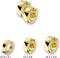 Marie Celeste klapoorringen 5 mm vlak - 13 mm - Goud