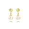 Marie Celeste oorhangers parel - 5 - Goud