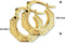 Marie Celeste oorringen lapide - 14.5 mm - Goud