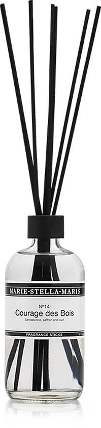 Marie-Stella-Maris - Courage des Bois - Geurstokjes - Houtige Geur - 240 ml