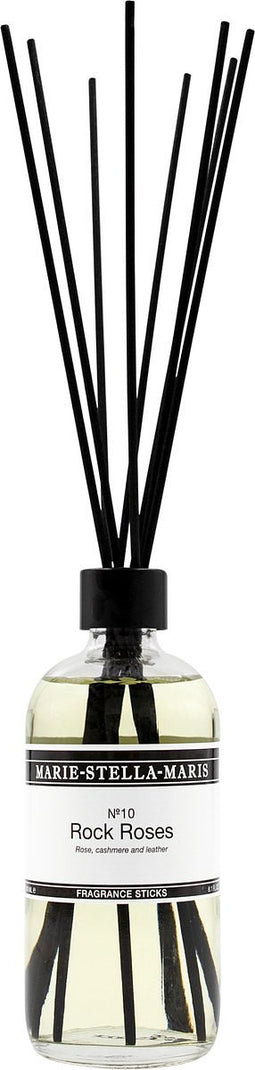Marie-Stella-Maris Geurstokjes - Rock Roses - Huisparfum - Interieurparfum - Bloemige Geur - 250 ml