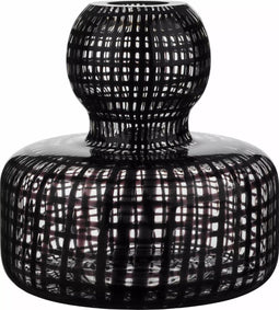 Marimekko - FILIGREE - Vaas - Helder/Zwart