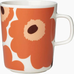 Marimekko Mok Gebloemd Oranje