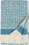 Marimekko - PAPAJO - Strandlaken - 50x100cm - Katoen - Blauw Wit