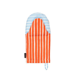 Marimekko - Piccolo oven mitten - Rood/Bauw