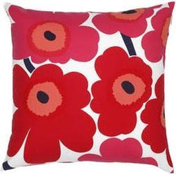 Marimekko - Pieni Unikko - Kussensloop - Rood - 50 x 50cm