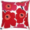Marimekko - Pieni Unikko - Kussensloop - Rood - 50 x 50cm