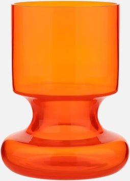 Marimekko - POKAALI - Vaas - Glas - 15,5 cm - Oranje