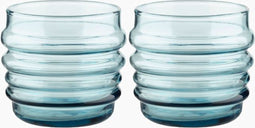Marimekko - Sukat Makkaralla - Waterglas - set van 2 - Aqua