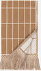 Marimekko - Tiiliskivi - Badhanddoek - 70x150 - Geruit - Bruin