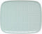 Marimekko - Tiiliskivi - Bord - Mint - Gestreept - 15 x 12cm