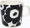 Marimekko - Unikko - Mok - 4dl - Zwart