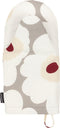 Marimekko - Unikko - Ovenwant - Grijs met Rood accent