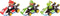 Mario Kart 8 - 3 pack - Mario Luigi en Yoshi