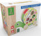 Marionette - Vormenstoof Schildpad - Met Wieltjes - 5 Blokken - 1 set