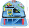 Marionette Wooden Toys Houten Garage set - 100% FSC Keurmerk - 2 Auto's - Blauw