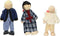 Marionette Wooden Toys Houten Poppenhuis Incl. Meubels en Poppetjes - 11-Delige Kinderspeelgoed Set