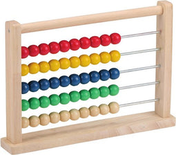 Marionette Wooden Toys Houten Telraam - Rekenrek - Educatief Kinder Speelgoed - 26 x 17 x 4 CM