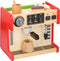 Marionette Wooden Toys - Speelgoed Koffiezetapparaat en Winkel - Houten Set 2-in-1
