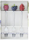 Marjolein Bastin Wildflowers Gebaksvorkjes Rood Fruit - set van 3