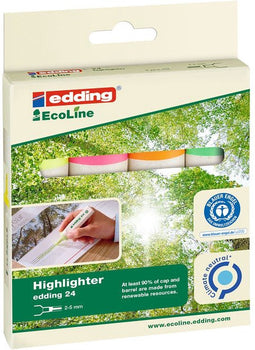Markeerstift edding 24 eco 2-5mm assorti | 6 stuks