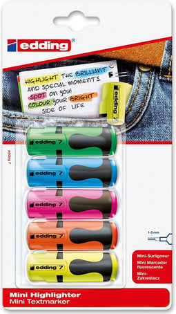 Markeerstift edding 7 mini 1-3mm assorti | 10 stuks