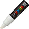Markeerstift POSCA PC-8K Wit (6 Stuks)