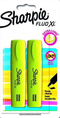 Markeerstift sharpie xl fluo geel
