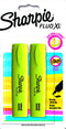 Markeerstift sharpie xl fluo geel