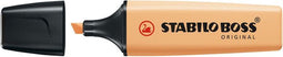 Markeerstift STABILO Boss Original 70/125 pastel zacht oranje | 10 stuks