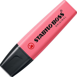 Markeerstift STABILO Boss Original 70/150 pastel kersenbloesem roze | 10 stuks