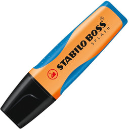 Markeerstift stabilo boss splash 75/54 oranje - 10 stuks - 10 stuks
