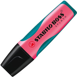 Markeerstift stabilo boss splash 75/56 roze - 10 stuks - 10 stuks