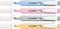 Markeerstift STABILO Swing Cool 275/4 pastel etui à 4 kleuren | 5 stuks