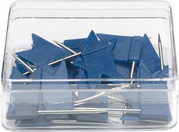 Markeervlaggetjes Alco d.blauw - doosje a 20st.