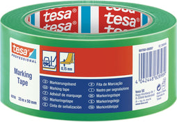 Markeringstape Tesa 60760 PVC 50mmx33m groen | 6 stuks