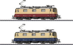 Märklin 37300 Spoor H0 IRSI type Re 421 elektrische locomotief dubbel pakket, tijdperk VI