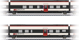 Märklin 43461 H0 aanvullingsset 1 voor de Giruno van de SBB B(B11) 2e klas en C(B10) 2e klas
