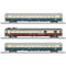 Märklin 43767 H0 set van 3 personenrijtuigen Fern Express FD 1980 Königsee van de DB, MHI Set 1