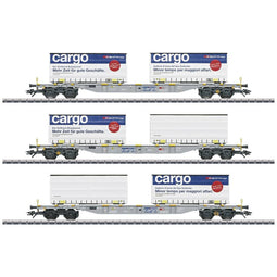 Märklin 47463 H0 3-delige set goederenwagens van de NMBS/SBB