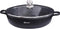 Marmer Coating Lage braadpan met deksel 28 cm
