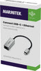 Marmitek Adapter USB-C > Ethernet - USBC naar RJ45 Converter