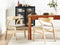 MAROA - Eetkamerstoel set van 2 - Beige - Polyester