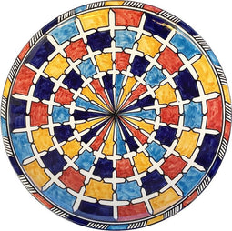 Marokkaanse aardewerk schaal Ø35