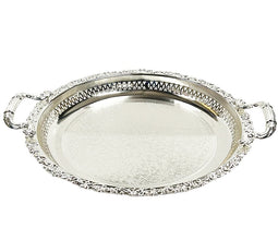 Marokkaanse dienblad zilver 38cm
