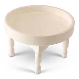 Marokkaanse Tafel Wit Ø 60 x 39cm