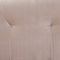 MARQUISE - Tweepersoons boxspring - Beige - 160 x 200 cm - Fluweel