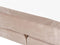 MARQUISE - Tweepersoons boxspring - Beige - 160 x 200 cm - Fluweel