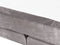 MARQUISE - Tweepersoons boxspring - Grijs - 160 x 200 cm - Fluweel