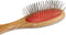 Mars Coat-King Professionele Verzorgingsborstel voor Huisdieren - Klein - 18x5 cm - Houten Handvat